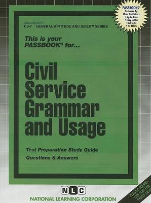 Book cover for Civil Service Grammar and Usage