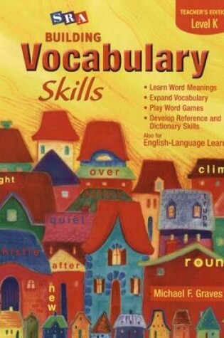 Cover of Building Vocabulary Skills, Teacher's Edition, Level K