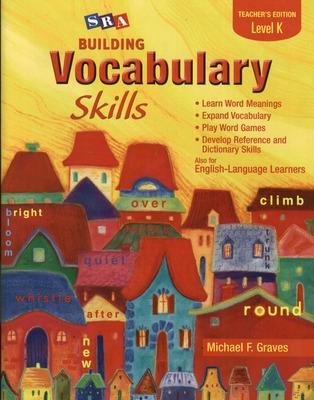 Cover of Building Vocabulary Skills, Teacher's Edition, Level K