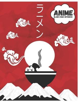 Book cover for Anime Themed Blank Comic Journal
