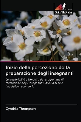 Book cover for Inizio della percezione della preparazione degli insegnanti