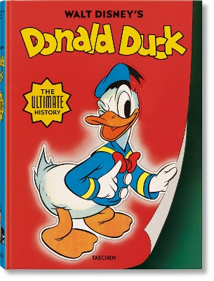 Book cover for Walt Disney's Donald Duck. The Ultimate History