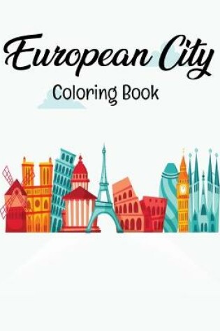 Cover of European City Coloring Book