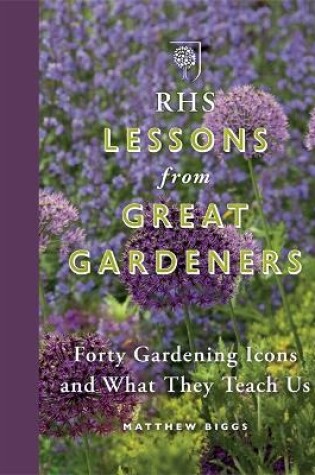 Cover of RHS Lessons from Great Gardeners