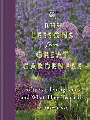 Book cover for RHS Lessons from Great Gardeners