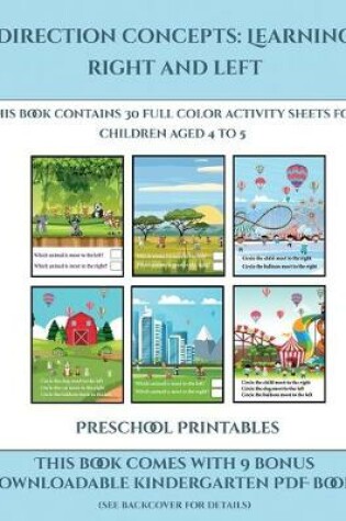 Cover of Preschool Printables (Direction concepts