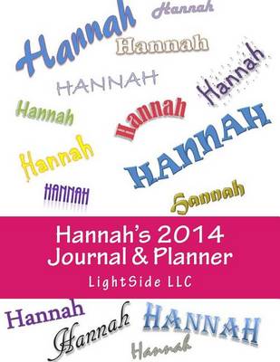 Book cover for Hannah's 2014 Journal & Planner