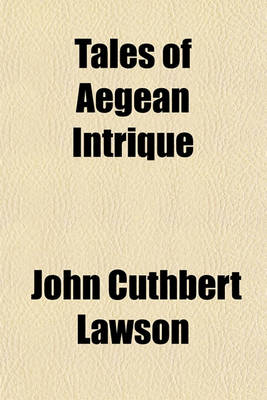 Book cover for Tales of Aegean Intrique