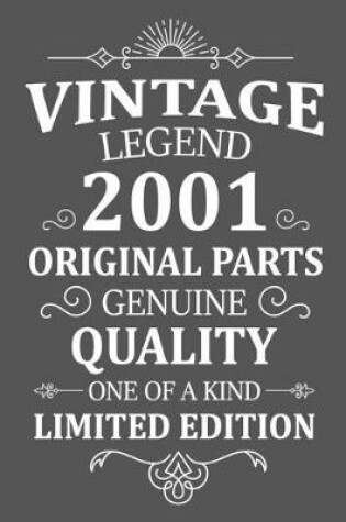Cover of Vintage Legend 2001 Original Parts