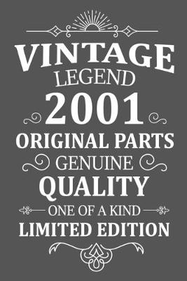 Book cover for Vintage Legend 2001 Original Parts