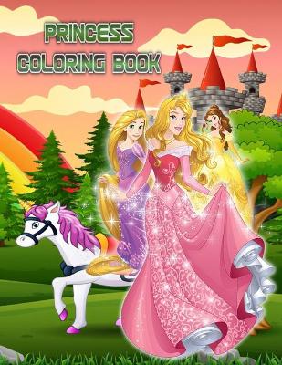 Book cover for Princess Coloring Book