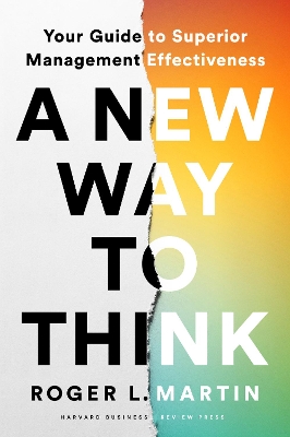 Book cover for A New Way to Think