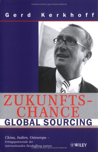 Book cover for Zukunftschance Global Sourcing