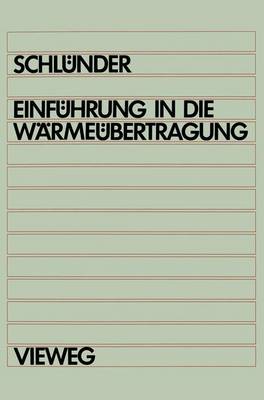 Book cover for Einfuhrung in die Warmeubertragung