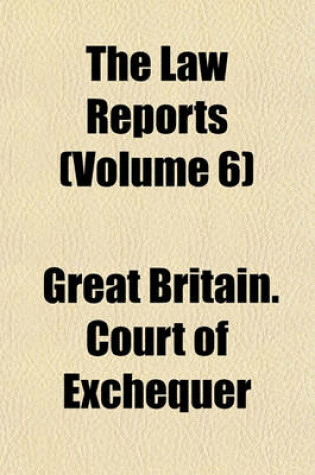 Cover of The Law Reports Volume 1; Chancery Division, and on Appeal Therefrom in the Court of Appeal, and Decisions in the Court of Protection