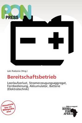 Book cover for Bereitschaftsbetrieb