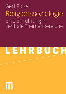 Book cover for Religionssoziologie