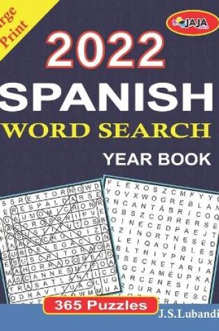 Cover of 2022 Spanish Word Search Year Book