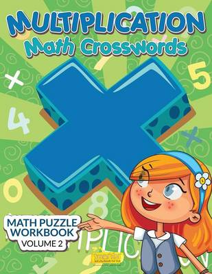 Book cover for Multiplication - Math Crosswords - Math Puzzle Workbook Volume 2