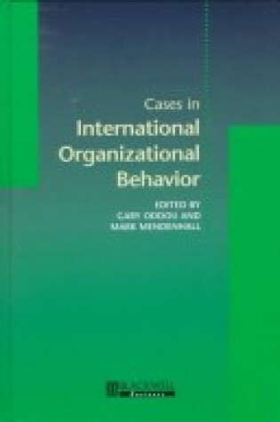 Cover of Cases in International Organisational Behaviour