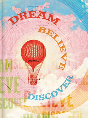 Book cover for Dream Believe Discover Journal