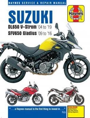 Book cover for Suzuki DL650 V-Strom & SFV650 Gladius (04 - 19)