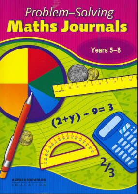 Book cover for Problem-solving Maths Journals