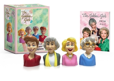 Book cover for The Golden Girls: Stylized Finger Puppets