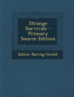 Book cover for Strange Survivals