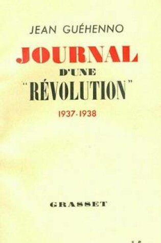 Cover of Journal D'Une Revolution