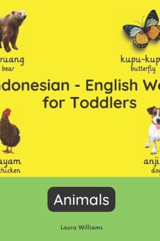 Cover of Hindi - English Words for Toddlers - Animals