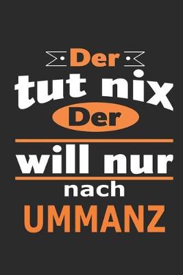 Book cover for Der tut nix Der will nur nach Ummanz