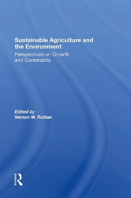 Book cover for Sustainable Agriculture And The Environment