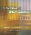 Book cover for Student Solutions Guide for Larson S Elementary Linear Algebra, 5th