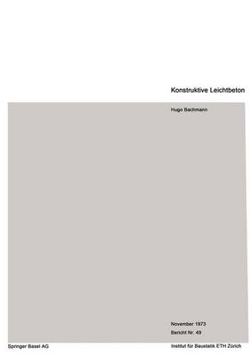 Cover of Konstruktiver Leichtbeton