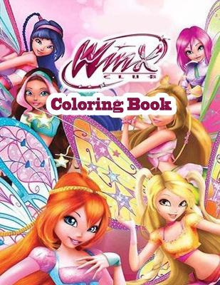 Book cover for Winx Club Coloring book