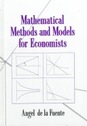 Book cover for Mathematical Methods and Models for Economists
