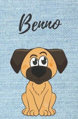 Cover of Personalisiertes Notizbuch - Hunde Benno