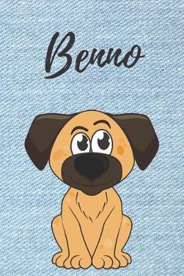 Book cover for Personalisiertes Notizbuch - Hunde Benno