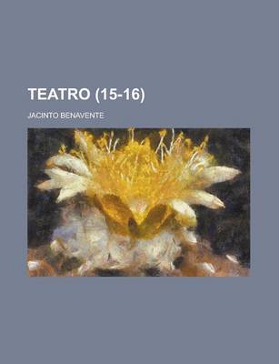 Book cover for Teatro (15-16)