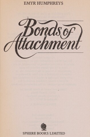 Cover of Bonds of Attachment