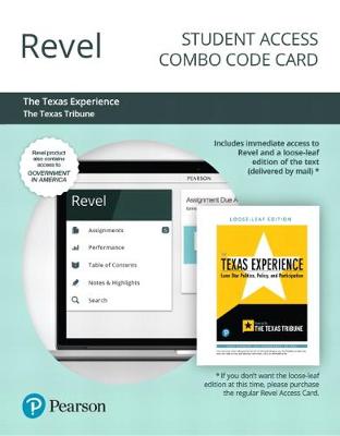 Book cover for Revel for Government in America, 2018 Elections and Updates Edition + Texas Tribune, Texas Experience -- Combo Card