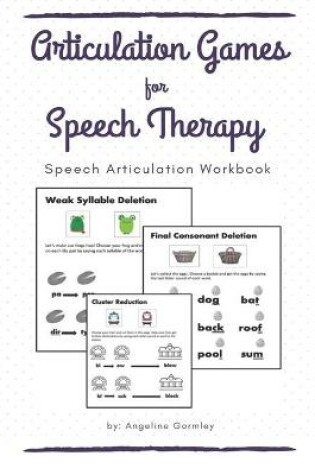 Cover of Articulation Games For Speech Therapy