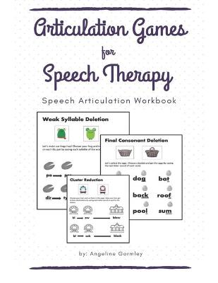 Book cover for Articulation Games For Speech Therapy