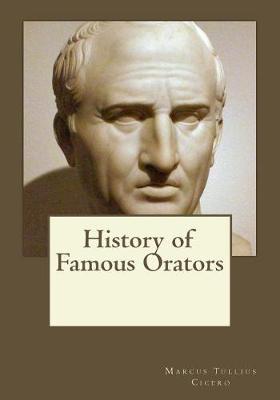 Book cover for History of Famous Orators