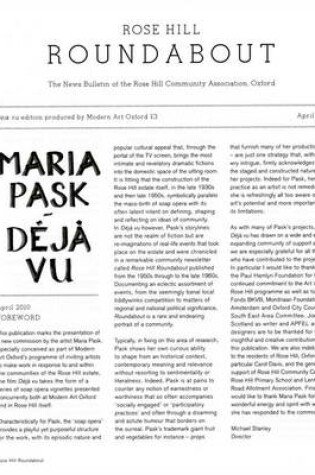 Cover of Maria Pask