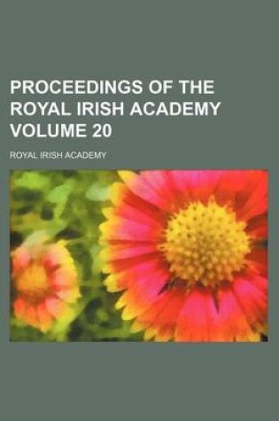 Cover of Proceedings of the Royal Irish Academy Volume 20