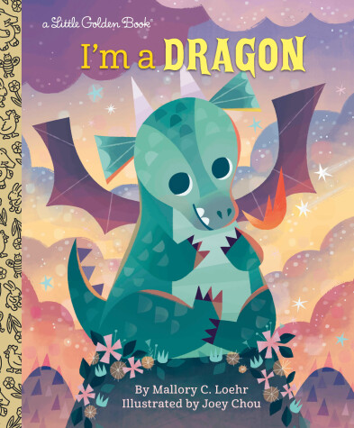 Book cover for I'm a Dragon