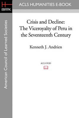 Book cover for Crisis and Decline