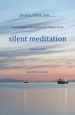 Book cover for silent meditation